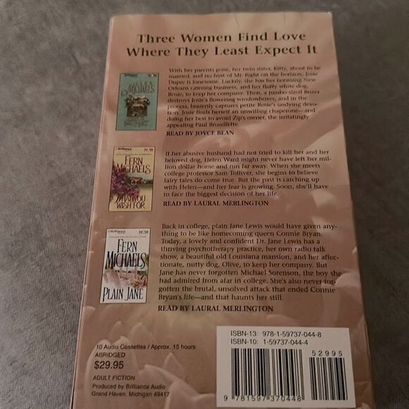 Fern Michaels Collection Three Books in Ten Audio Cassettes! - Picture 3 of 5